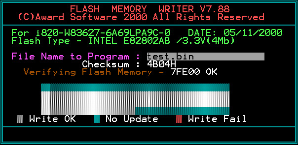 Установка BIOS из DOS. ../index/0-52.html